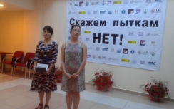 В Душанбе прошла фотовыставка «Скажем пыткам – Нет!»
